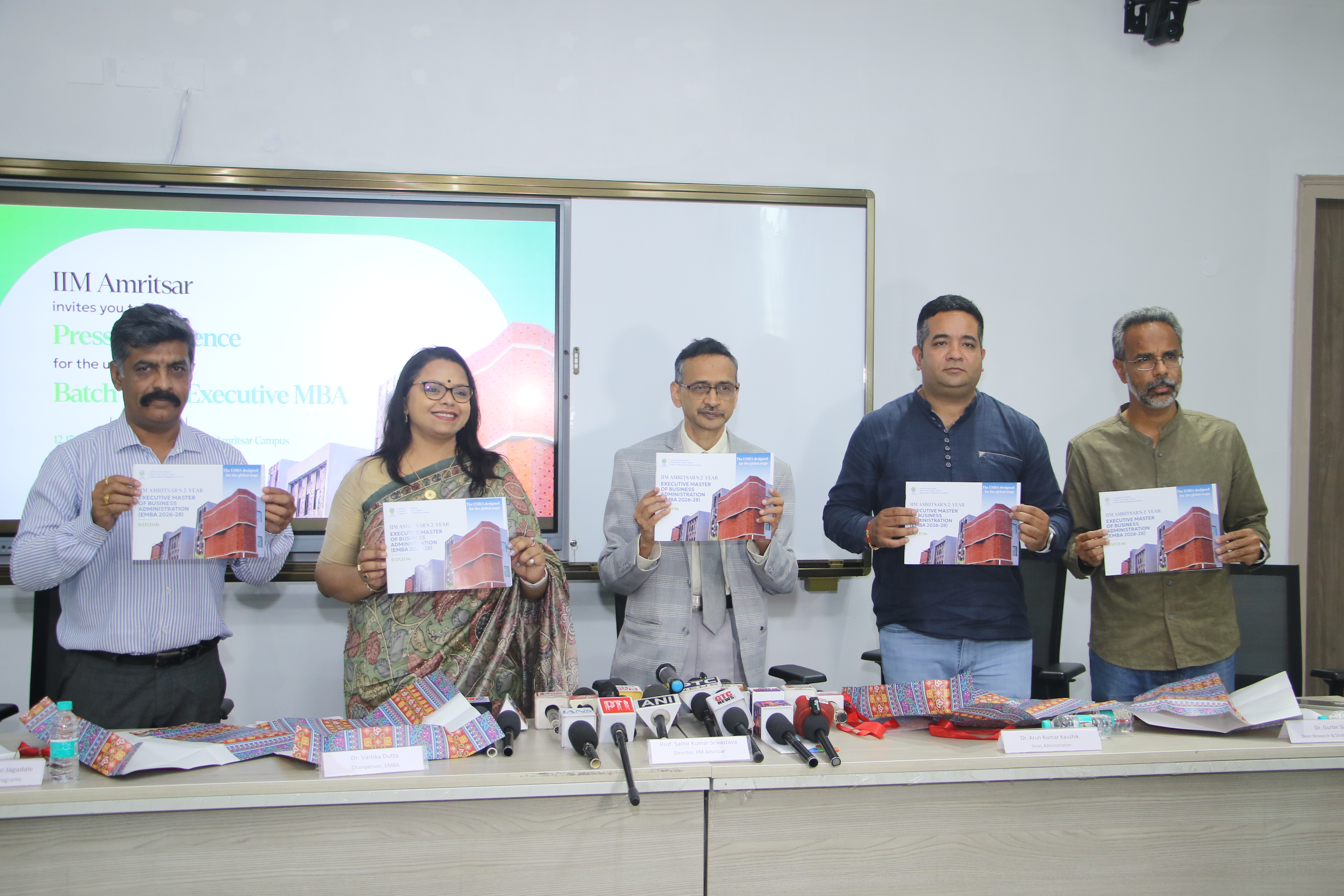 IIM Amritsar Opens Admissions for the Sixth batch of its Executive MBA Programme